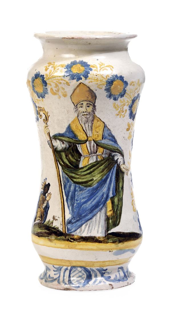 Albarello Area napoletana o castellana, XIX secolo 