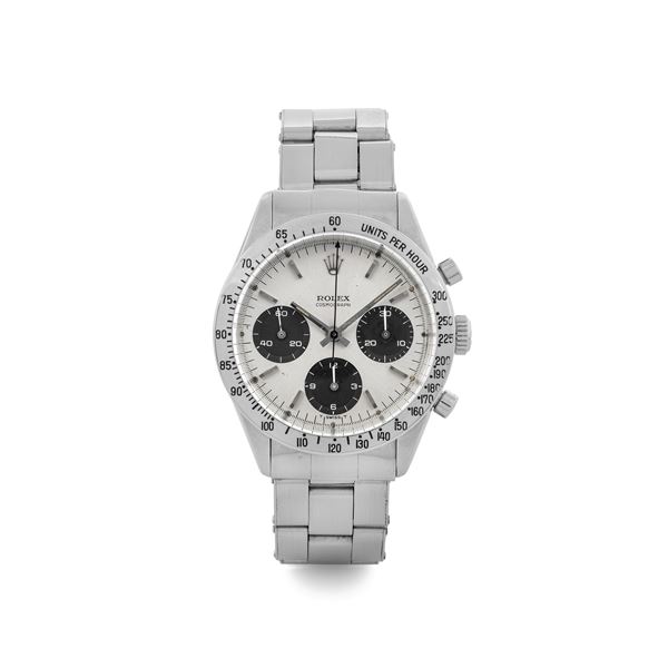 Rolex - Cosmograph ref 6239 ‘Le Mans’ in steel, pump pushers and steel tachometer ring, circa 1964