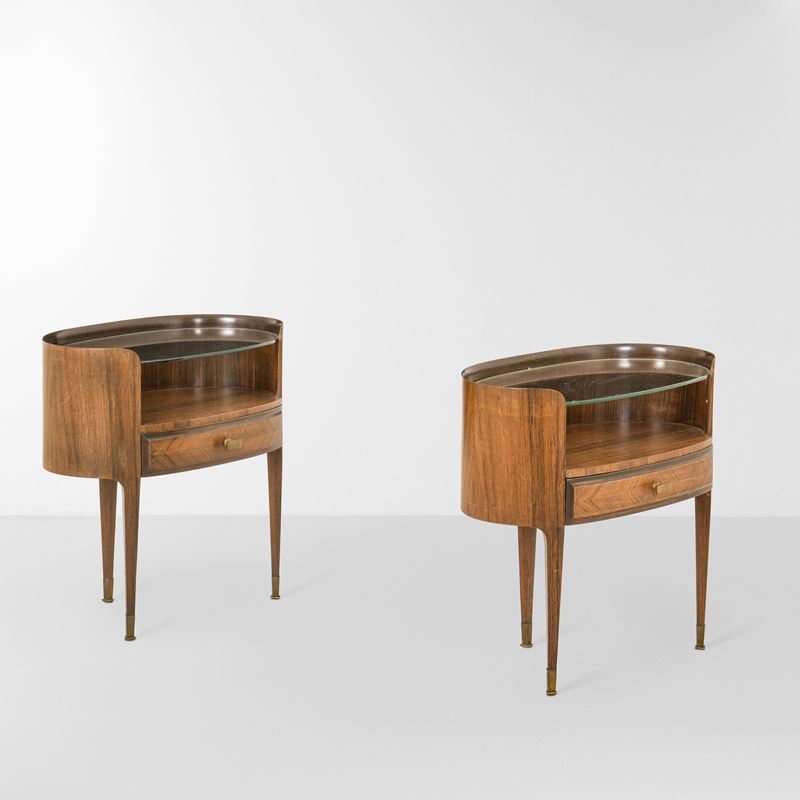 Paolo Buffa : Due comodini  - Auction Design - Cambi Casa d'Aste