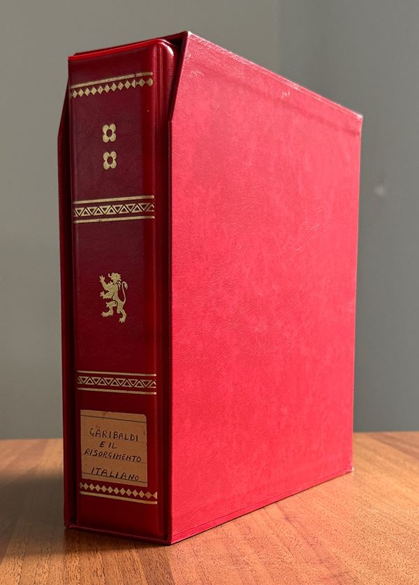 Tematica Garibaldi ed il Risorgimento - Classificatore con varie emissioni Regno e Repubblica - Per appassionato