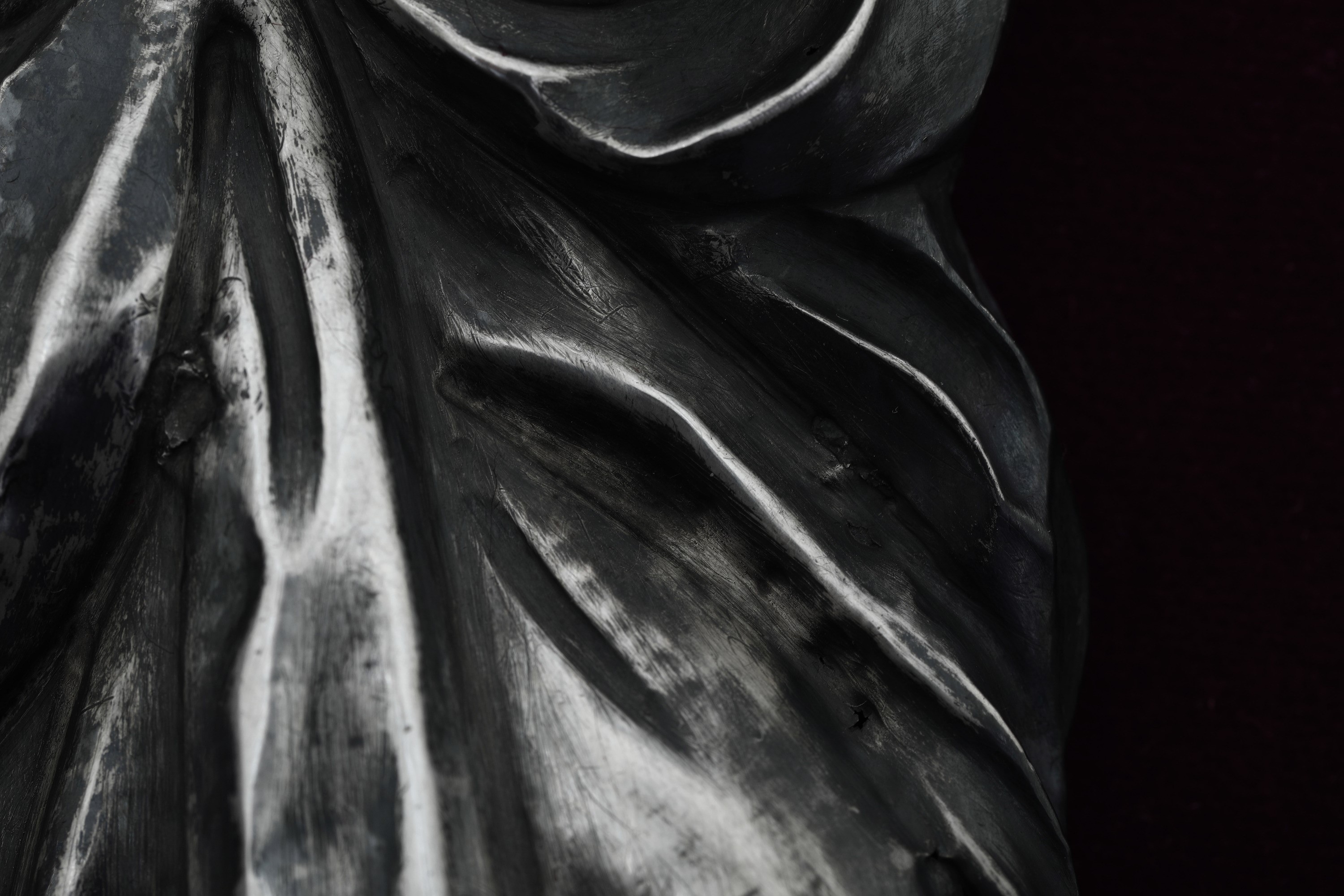 Acquasantiera Raffigurante San Giuseppe. Genova XIX Secolo