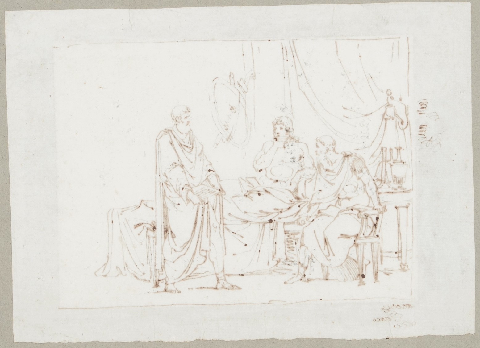 Giovan Battista Dell'era - Scena Tratta Dall’antichità Classica