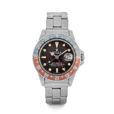 Gmt Master Ref 1675 "long E" Quadrante Virato al Marrone con Scatola e Garanzia Originali, Circa ...