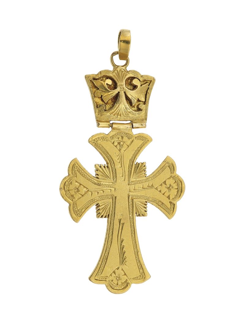 Gold pendant  - Auction Fine Jewellery - Cambi Casa d'Aste