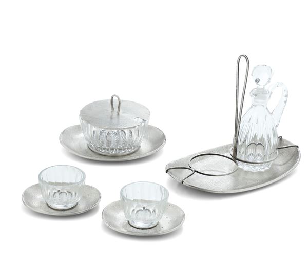 Oliera, formaggera e due saliere. Finzi Arte di Arrigo e Olga Finzi, Milano anni’60