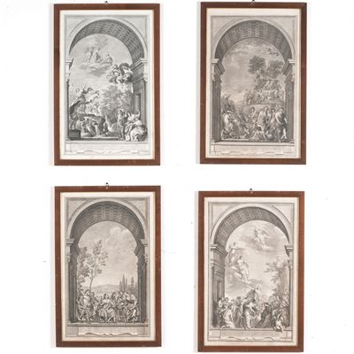 Geoffroy Seuter (1717-1800) - Antonio Faldoni (1689-1770) - Felice Polanzani (1700-1771) da Giova...