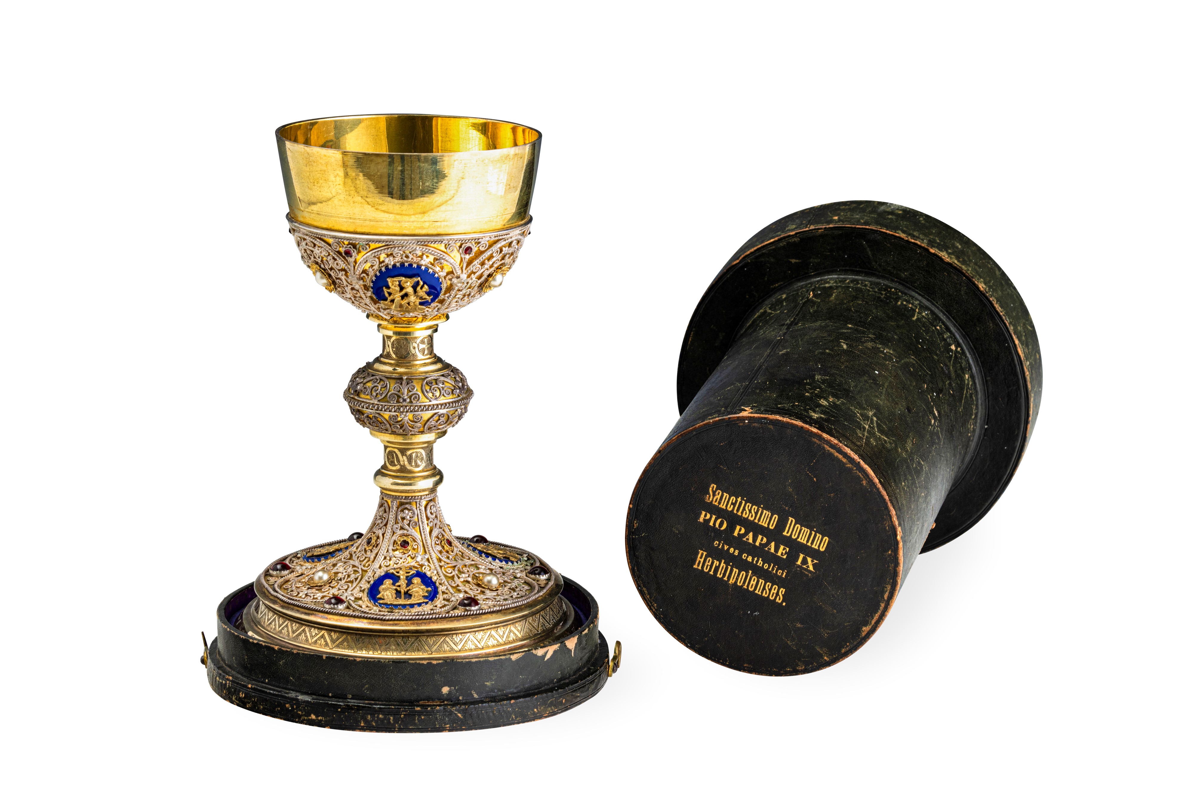 Oreficeria Tedesca, Seconda Metà del XIX Secolo, Wurzburg, 1877, Maestro Orafo M. Meinart.custodi...