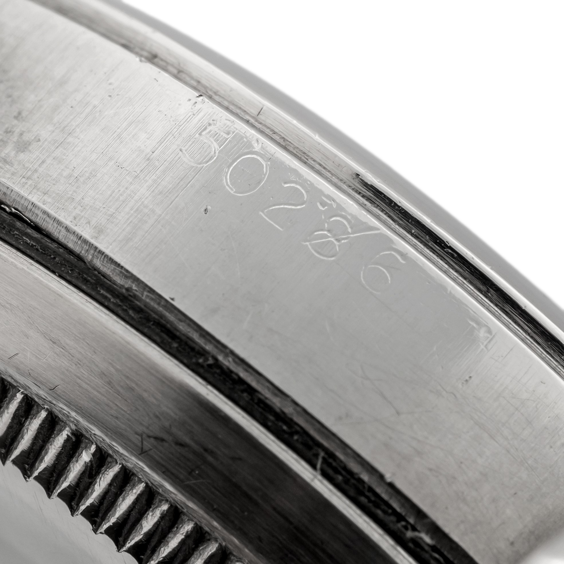 Rolex - Raro Ovettone Ref 5028/6 in Acciaio con Doppi Secondi al Centro e al Sei, Circa 1945