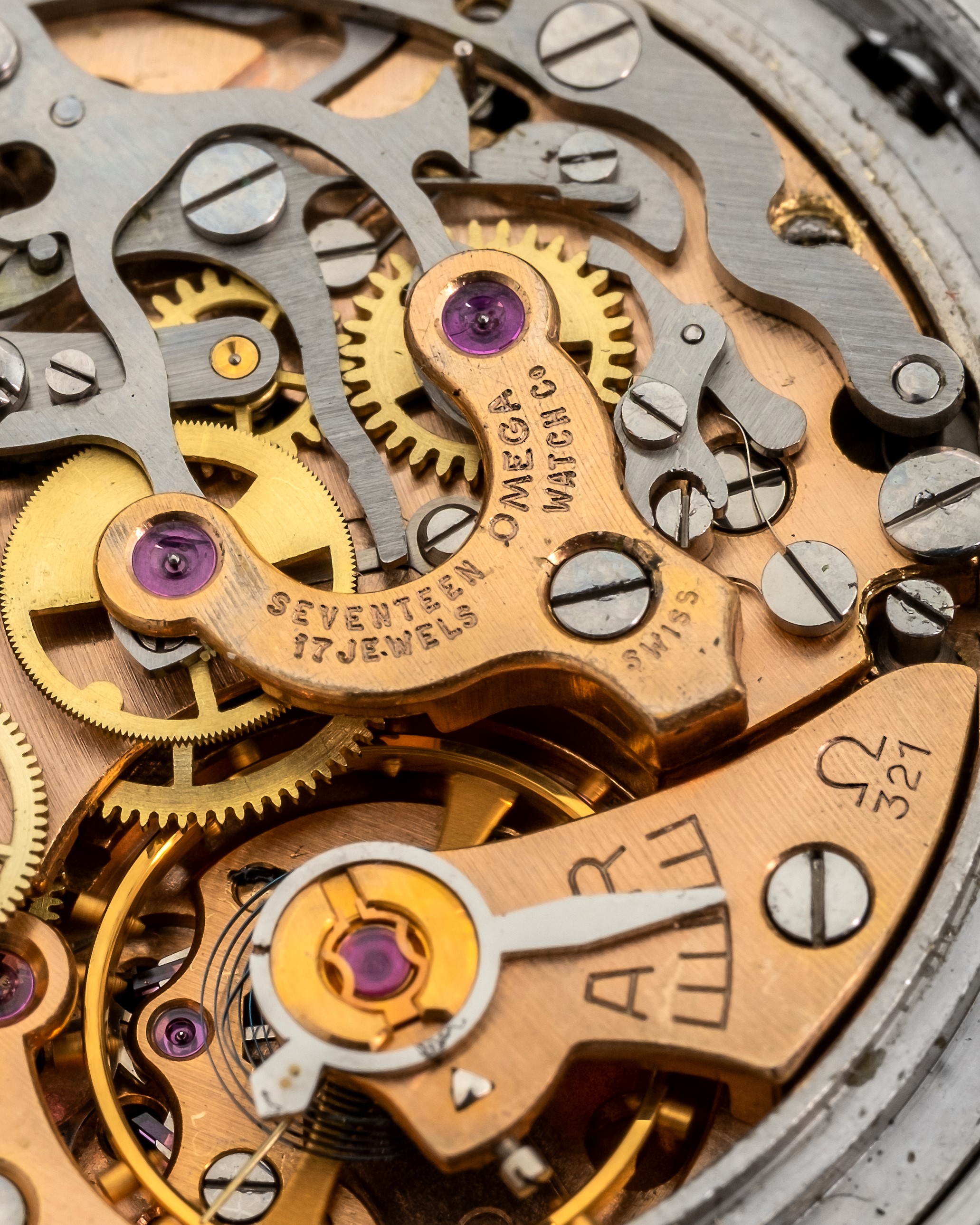 Omega - Speedmaster Ref 105.003 con Rarissimo Quadrante Grigio Soleil in Acciaio, Carica Manuale ...