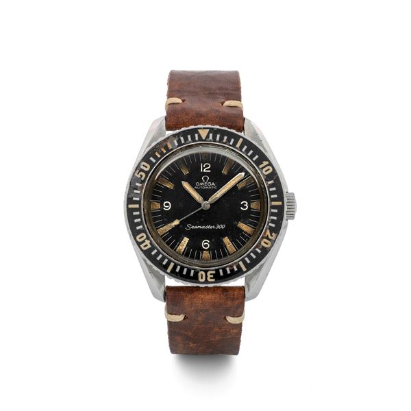 Omega - Seamaster 300 ref 165024 in steel, bakelite bezel, circa 1964