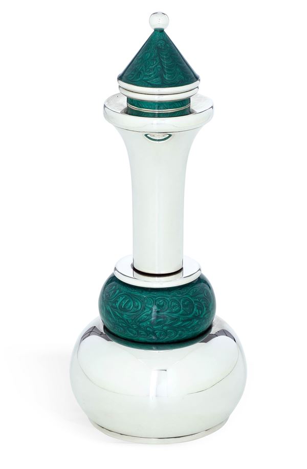 Bottiglia. Argenteria artistica fiorentina del XXI secolo per Cassetti