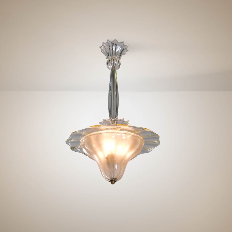 Seguso : Lampada a sospensione  - Auction Design - Cambi Casa d'Aste