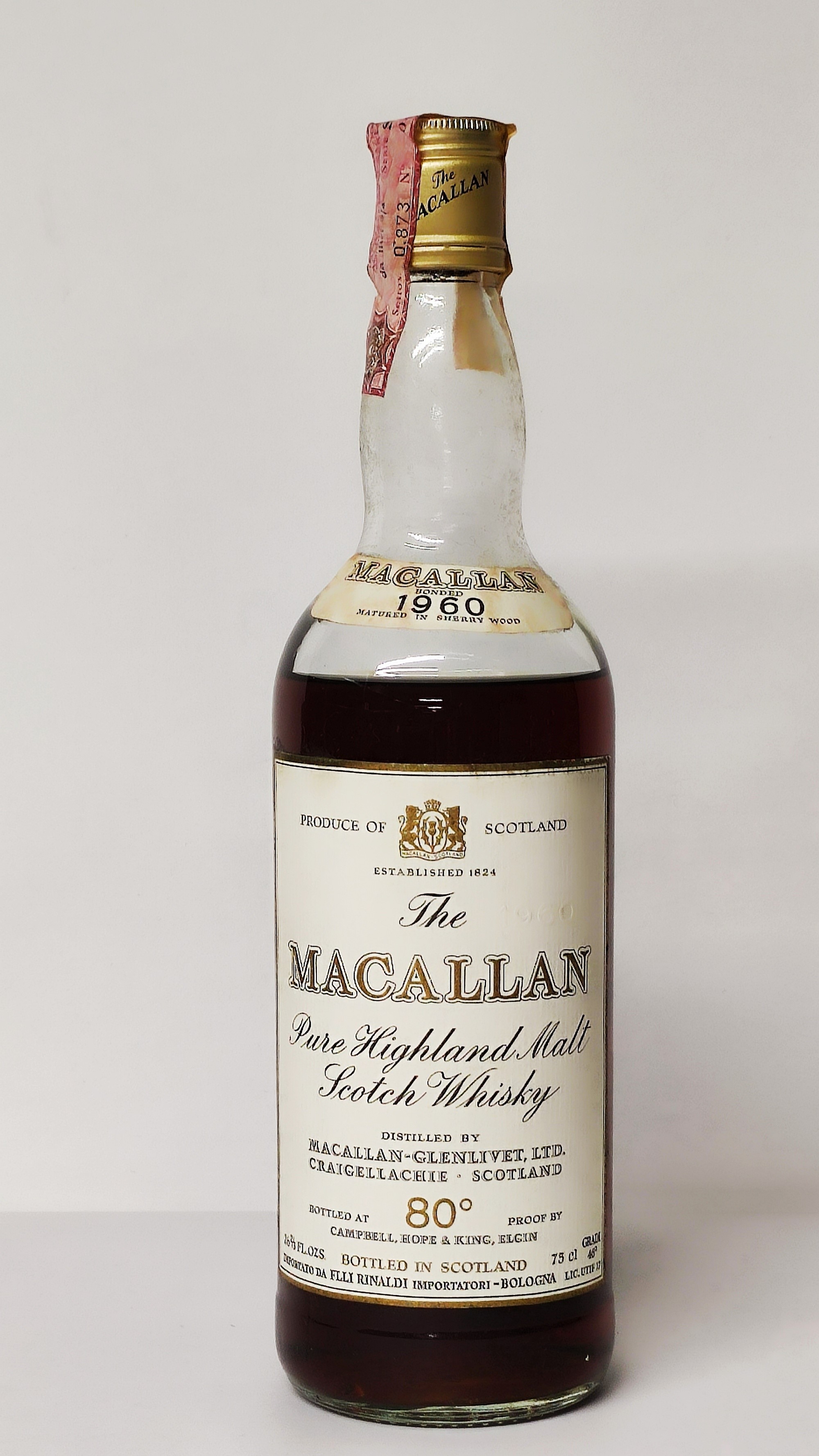 The Macallan 1960, Pure Highland Malt Scotch Whisky