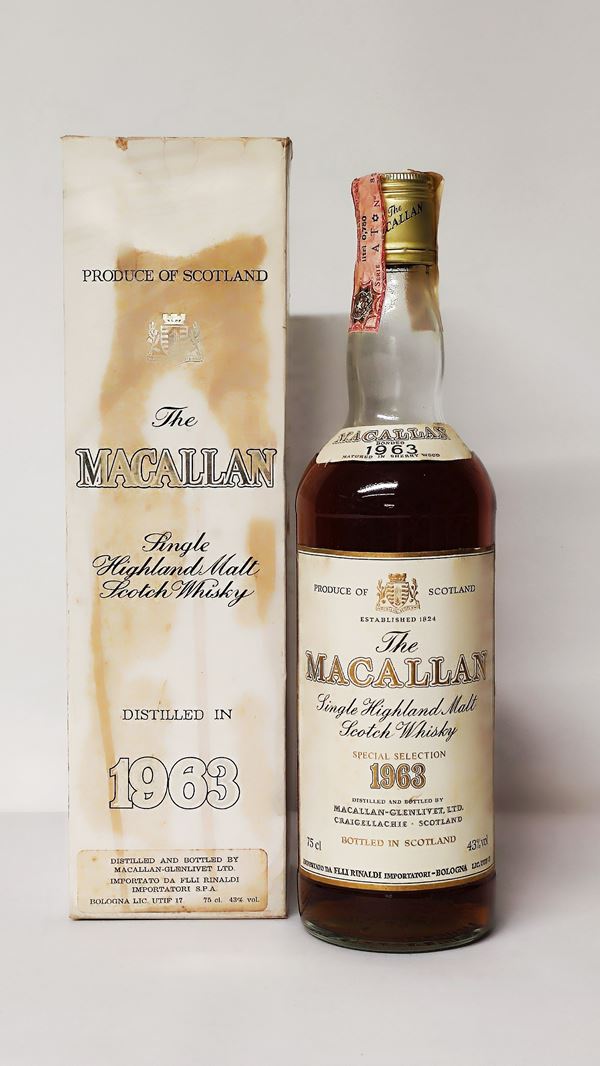 The Macallan 1963, Pure Highland Malt Scotch Whisky