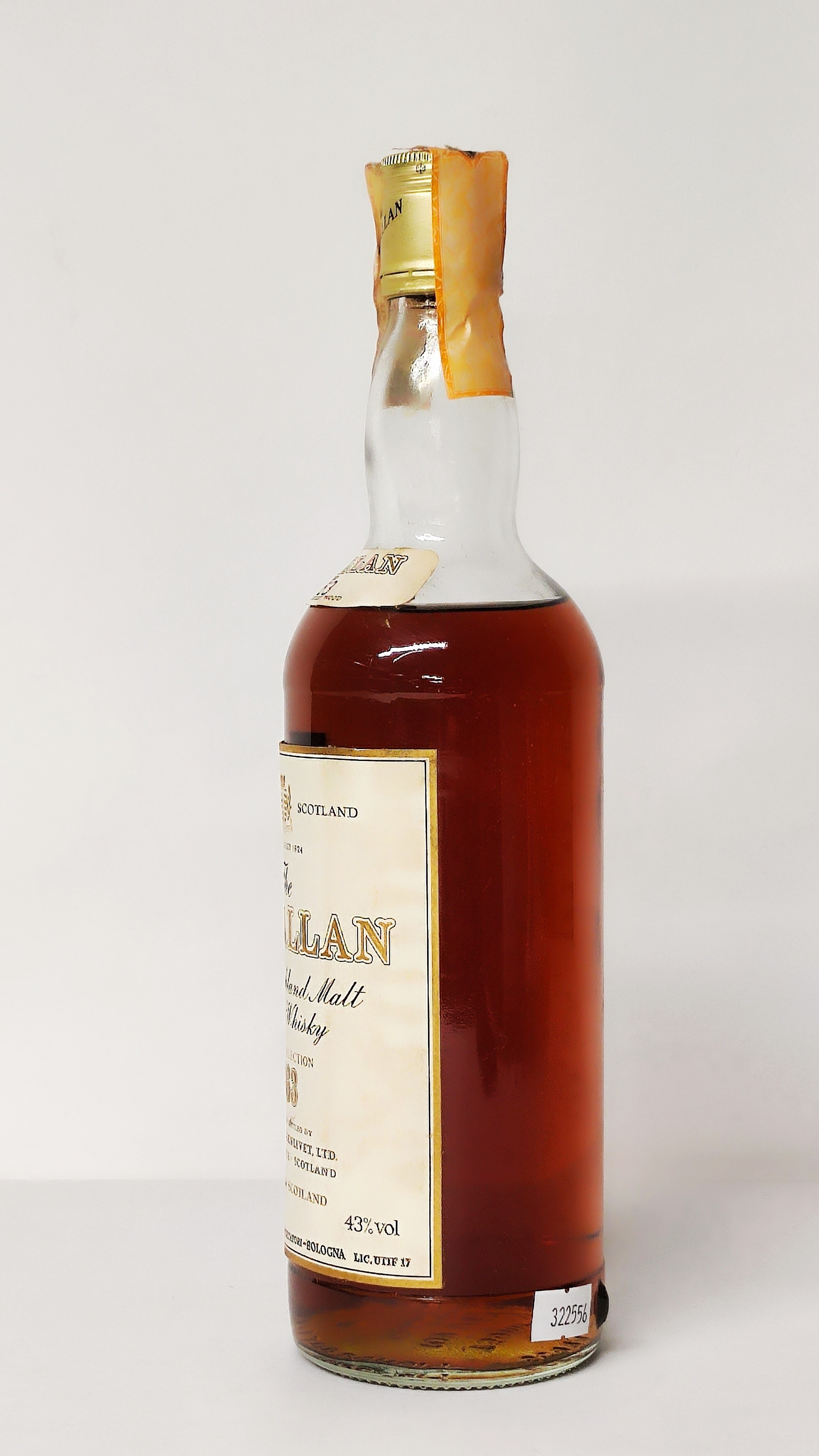 The Macallan 1963, Pure Highland Malt Scotch Whisky