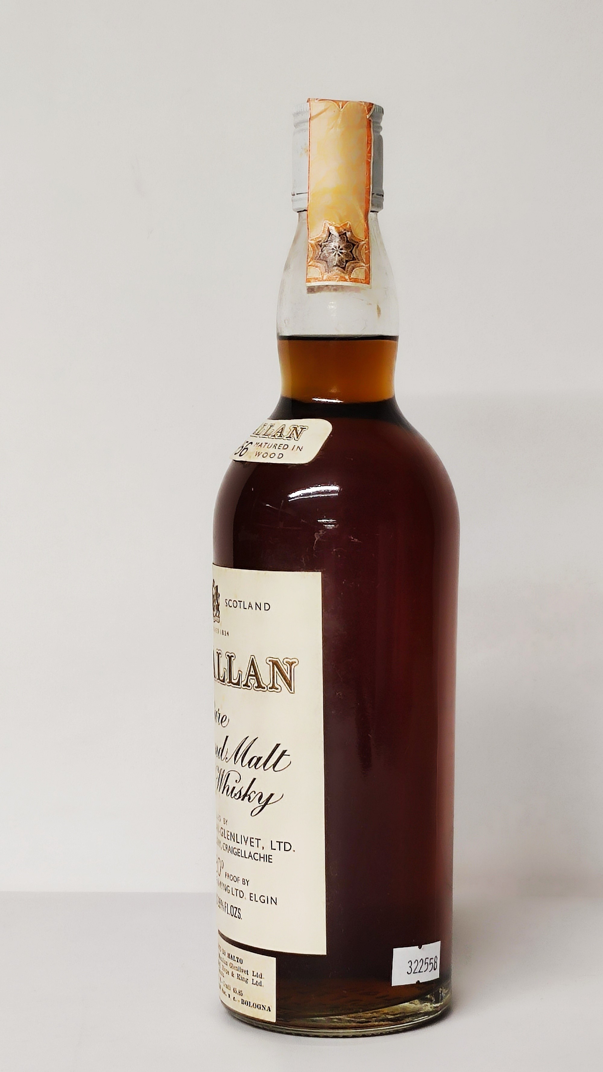 The Macallan 1956, Pure Highland Malt Scotch Whisky