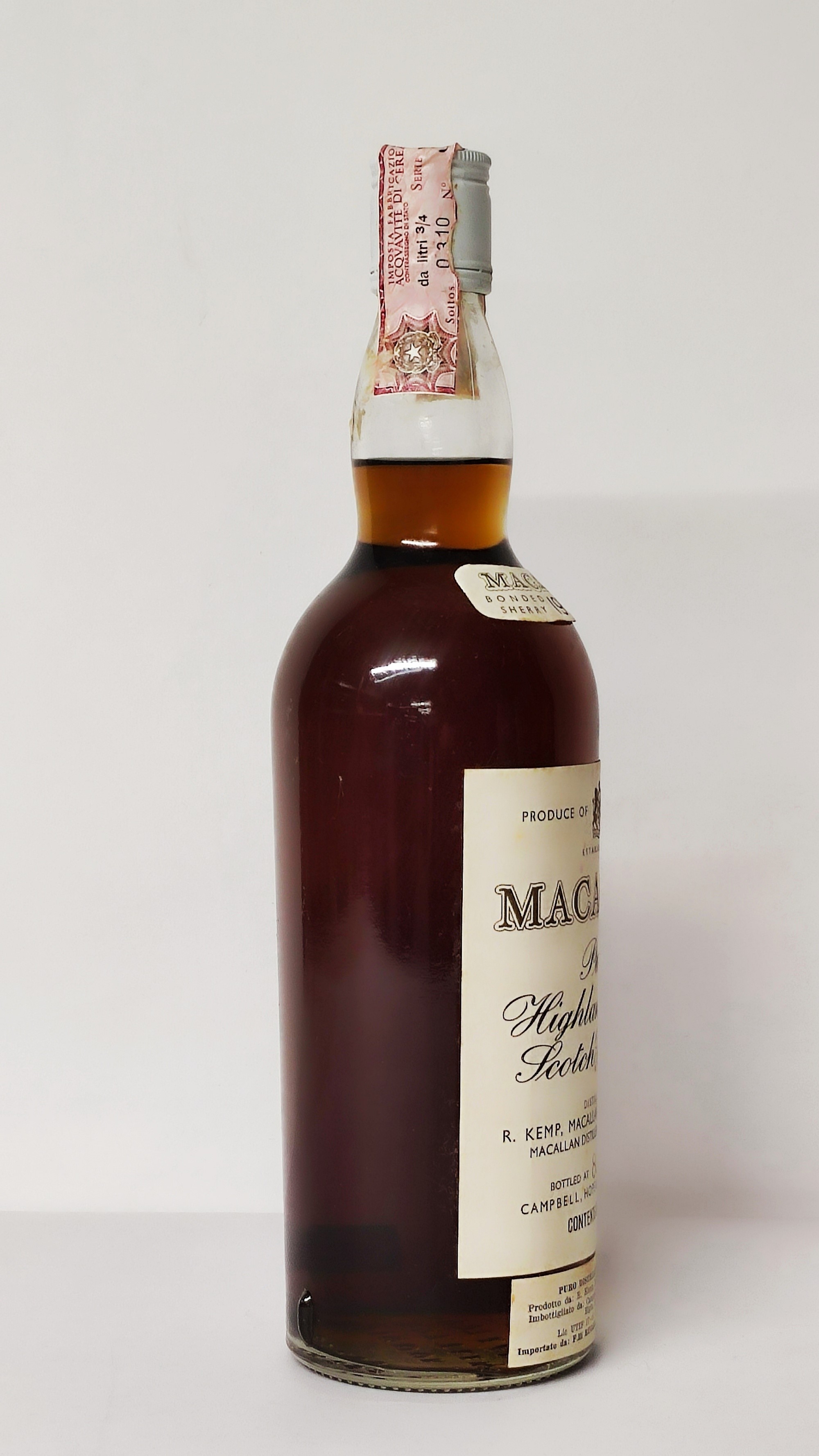 The Macallan 1956, Pure Highland Malt Scotch Whisky
