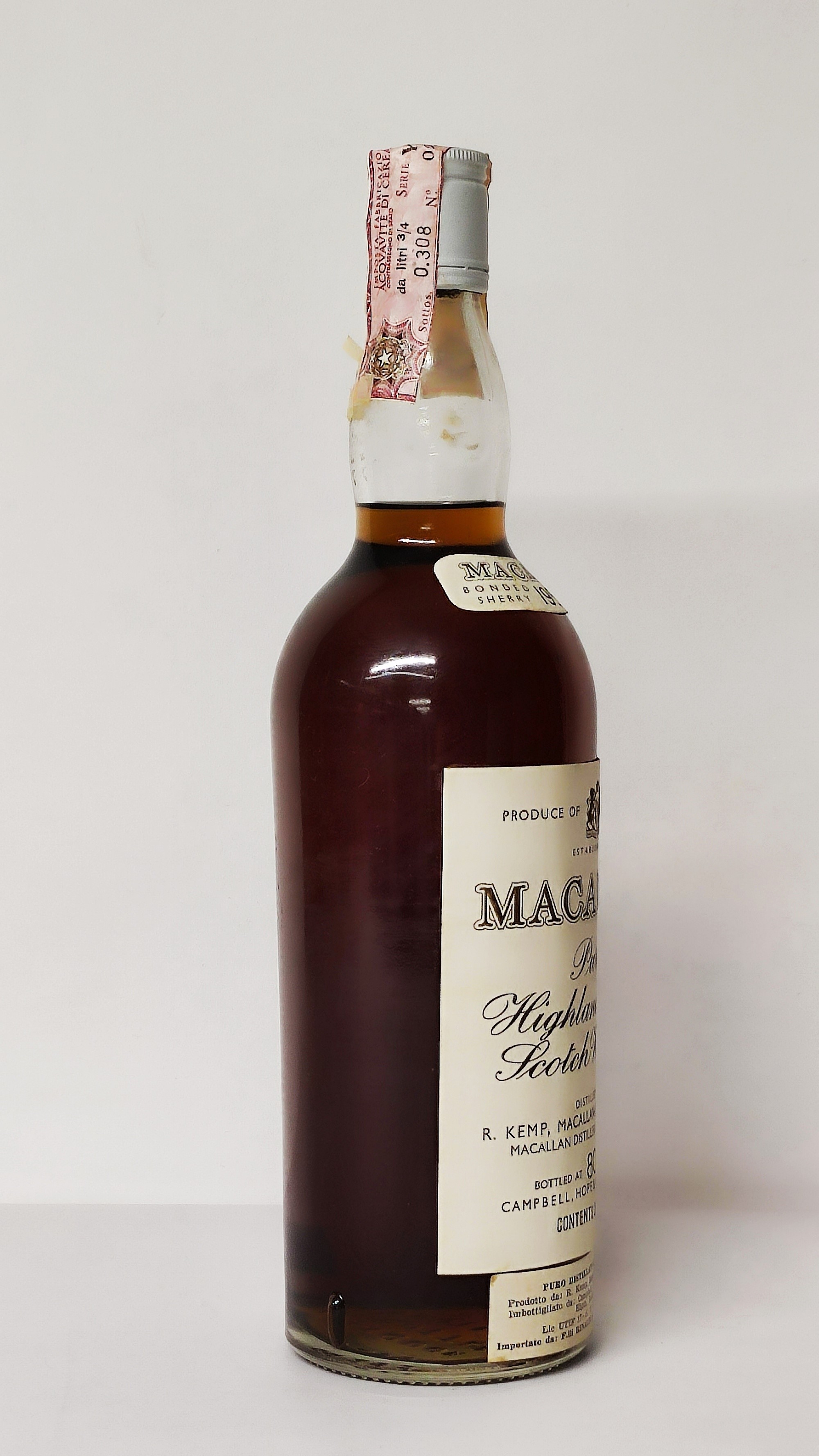 The Macallan 1956, Pure Highland Malt Scotch Whisky