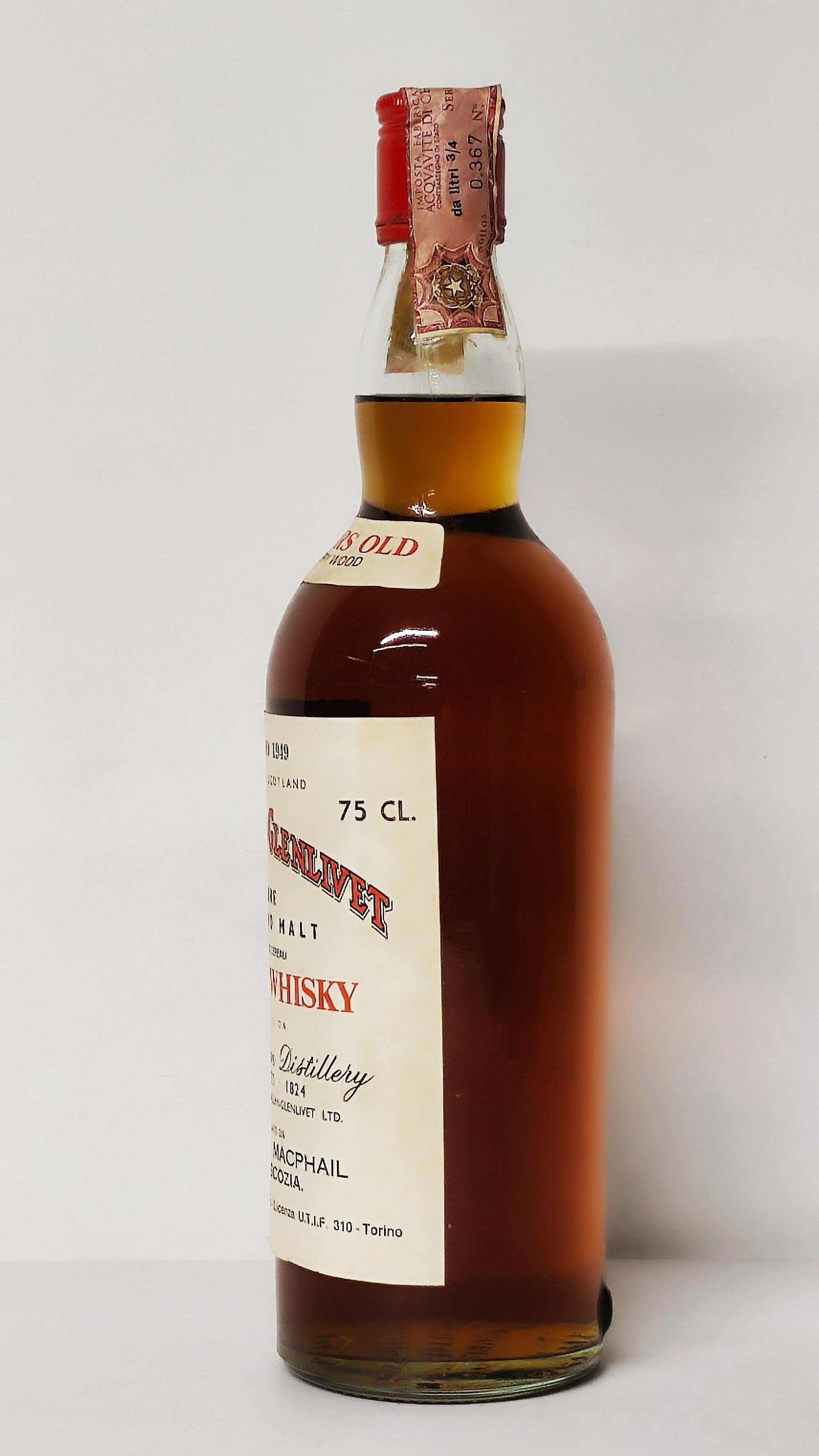 Macallan-glenlivet 25 Years Old 1949, Pure Highland Malt Scotch Whisky