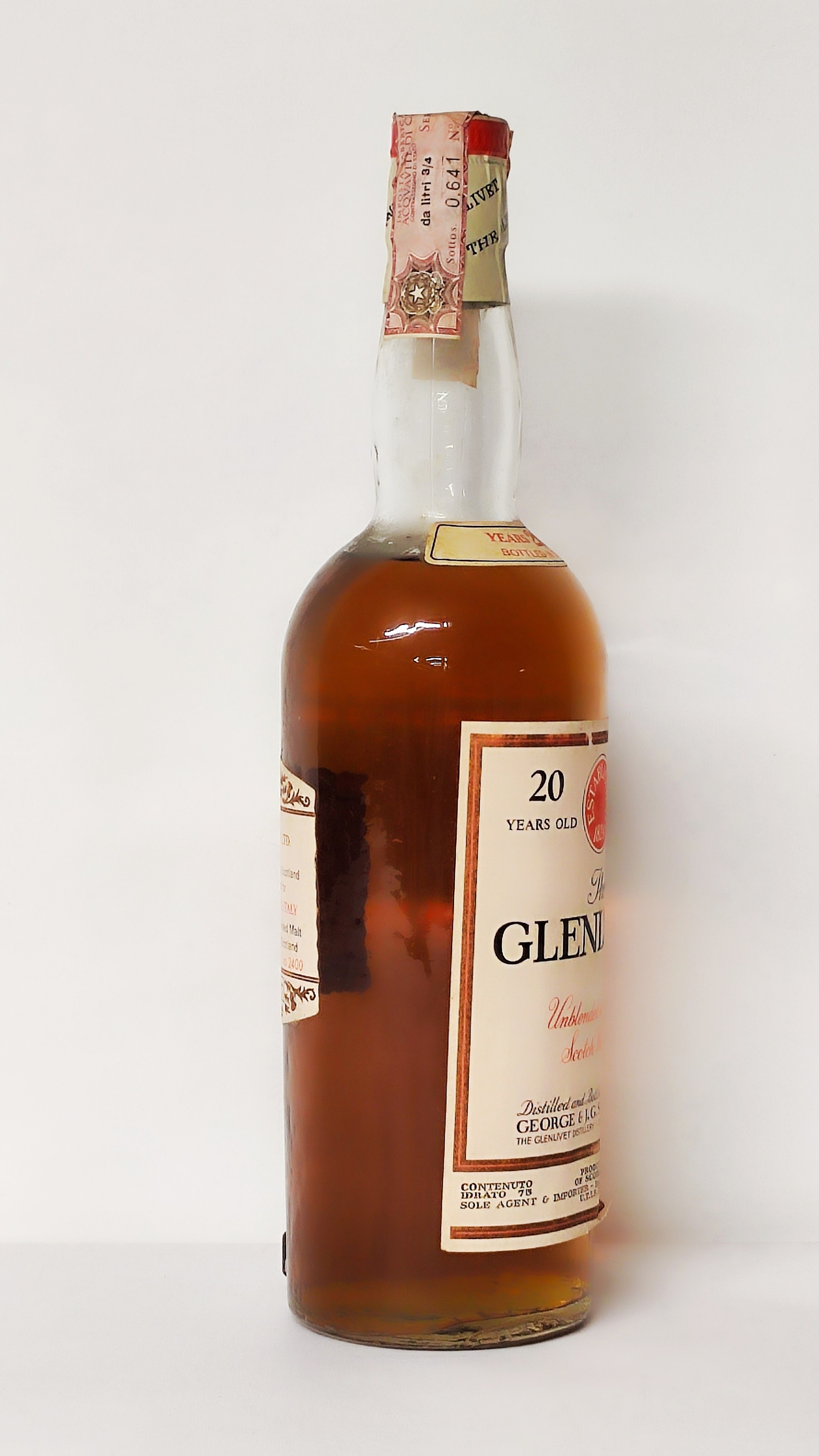 The Glenlivet Baretto 20 Years Old, Unblended All Malt Scotch Whisky