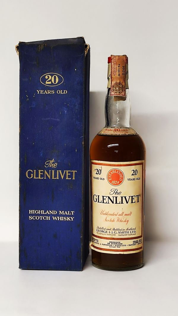 The Glenlivet Baretto 20 Years Old, Unblended All Malt Scotch Whisky