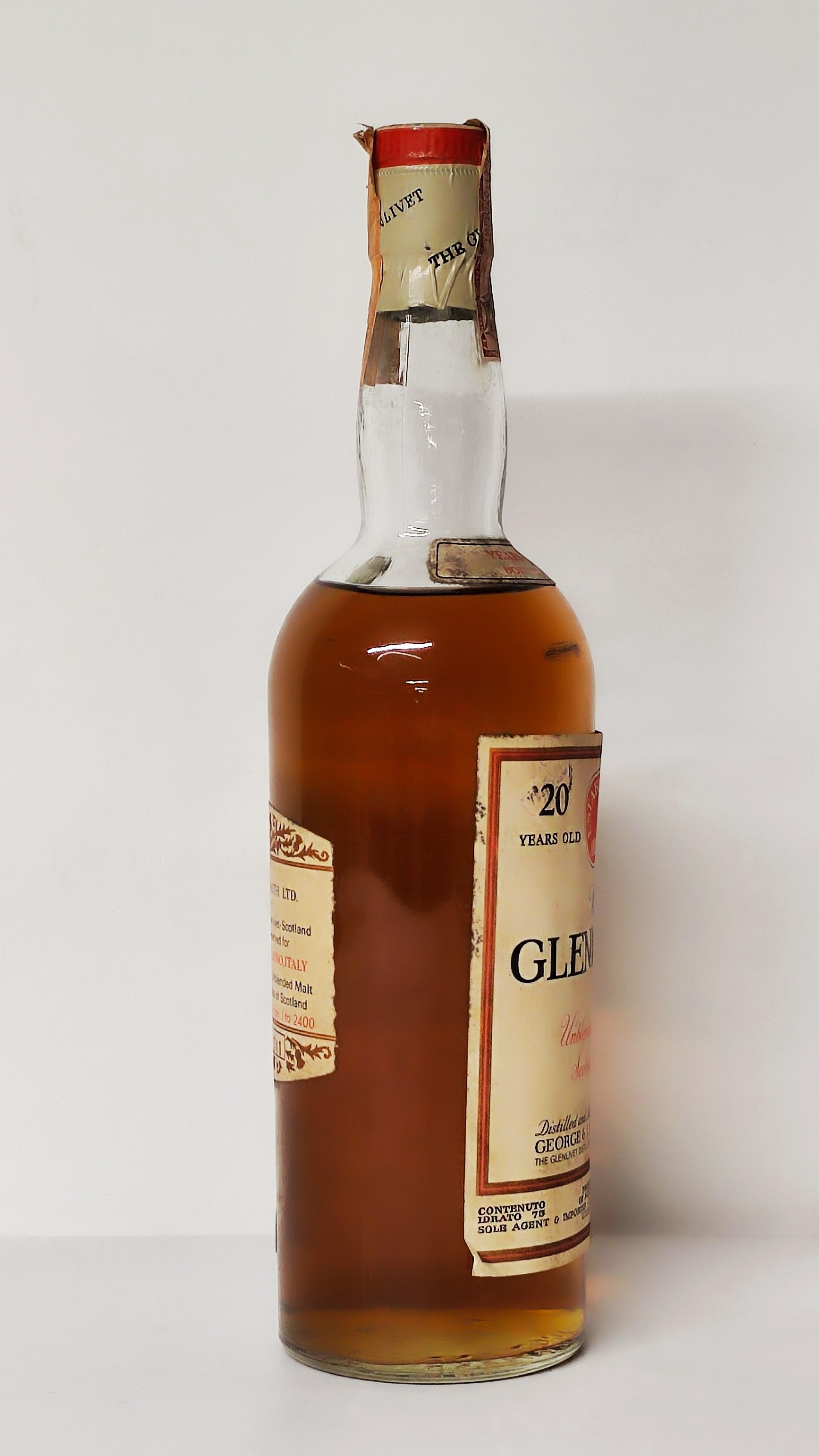 The Glenlivet Baretto 20 Years Old, Unblended All Malt Scotch Whisky