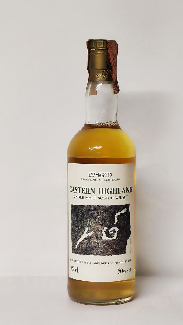 Eastern Samaroli, Highland Single Malt Whisky