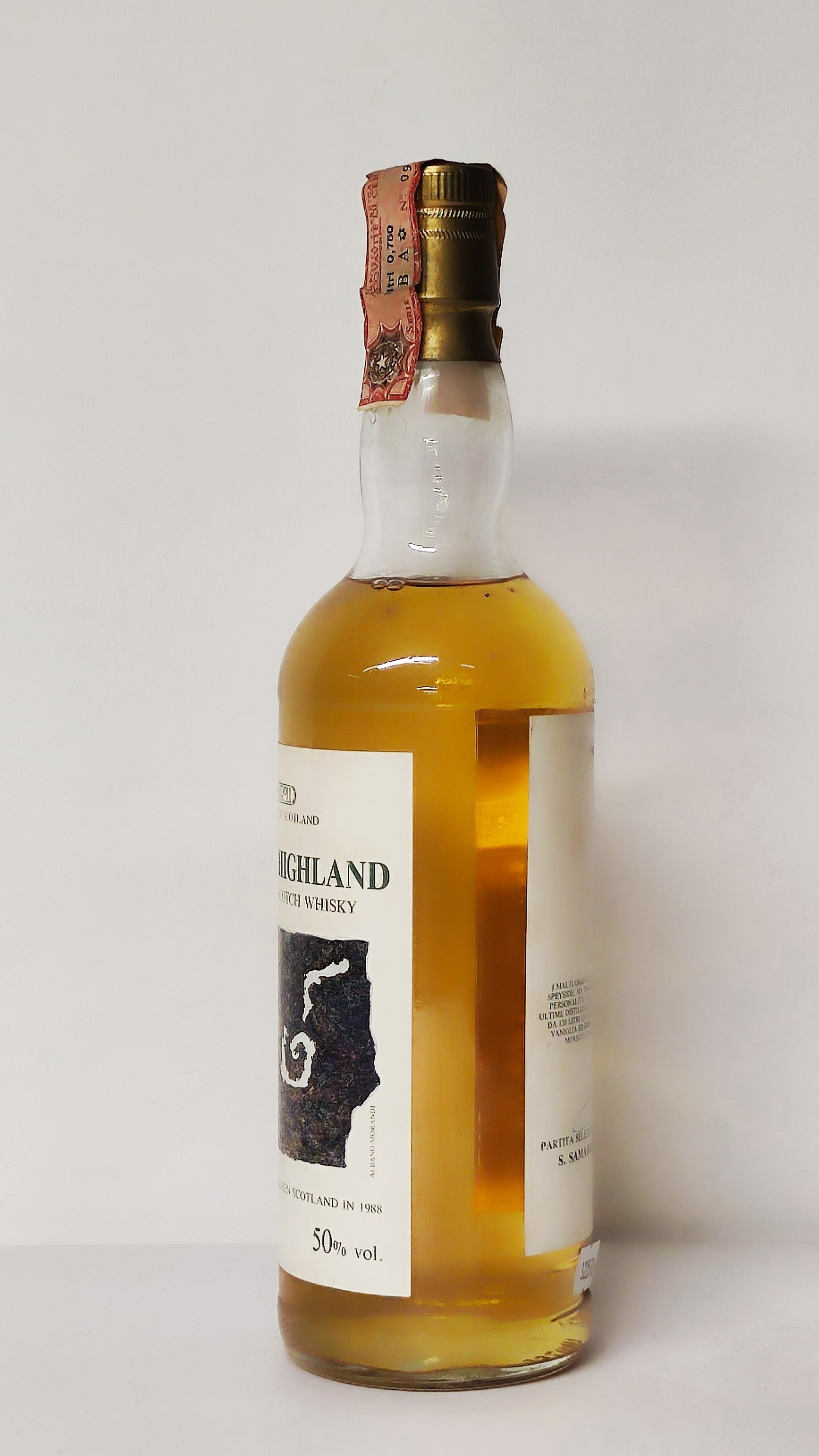 Eastern Samaroli, Highland Single Malt Whisky