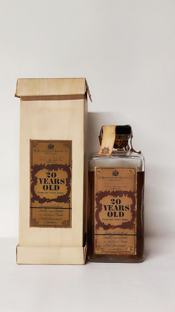 Justerini & Brooks 20 Years Old, Malt Scotch Whisky