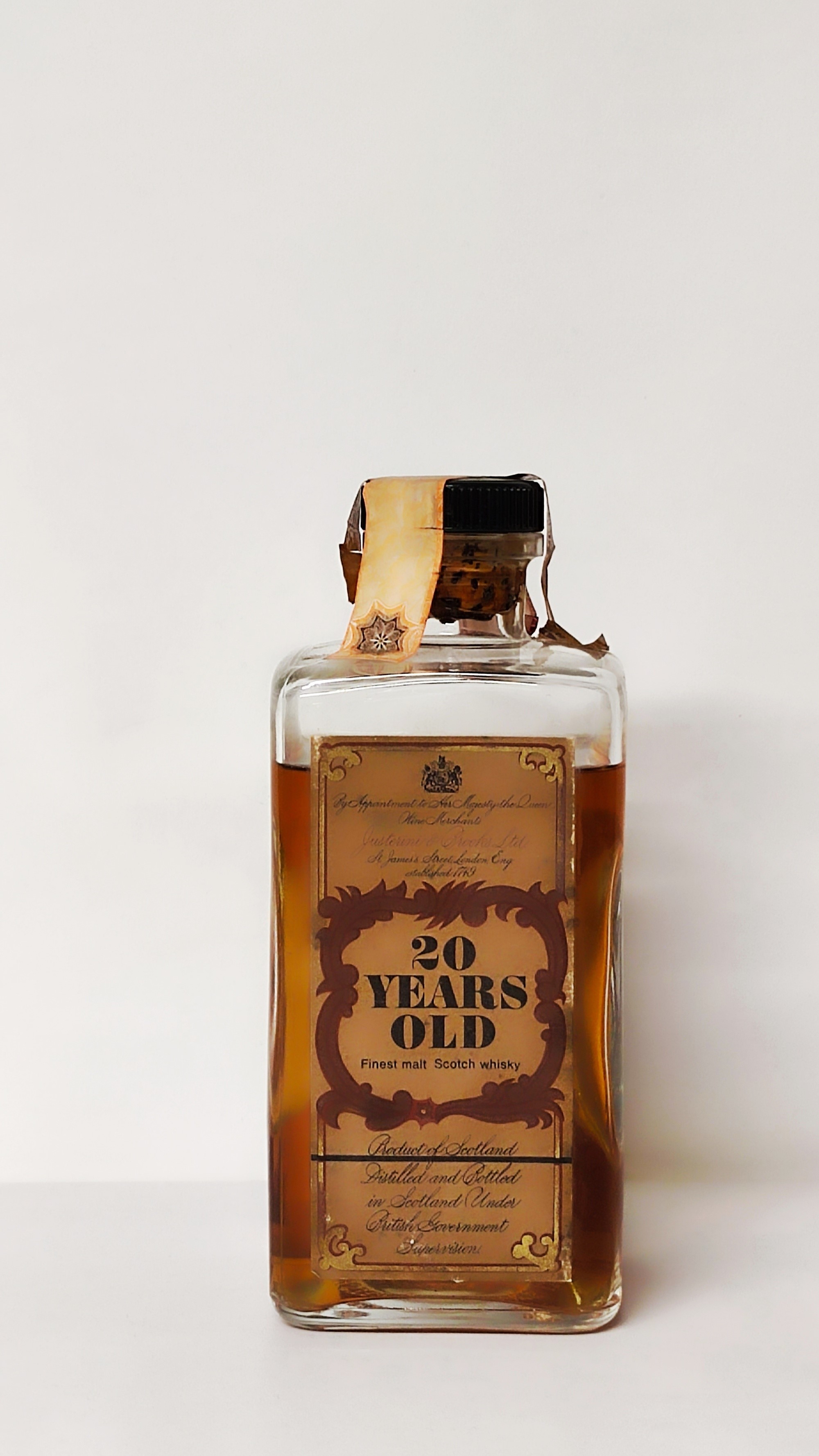 Justerini & Brooks 20 Years Old, Malt Scotch Whisky