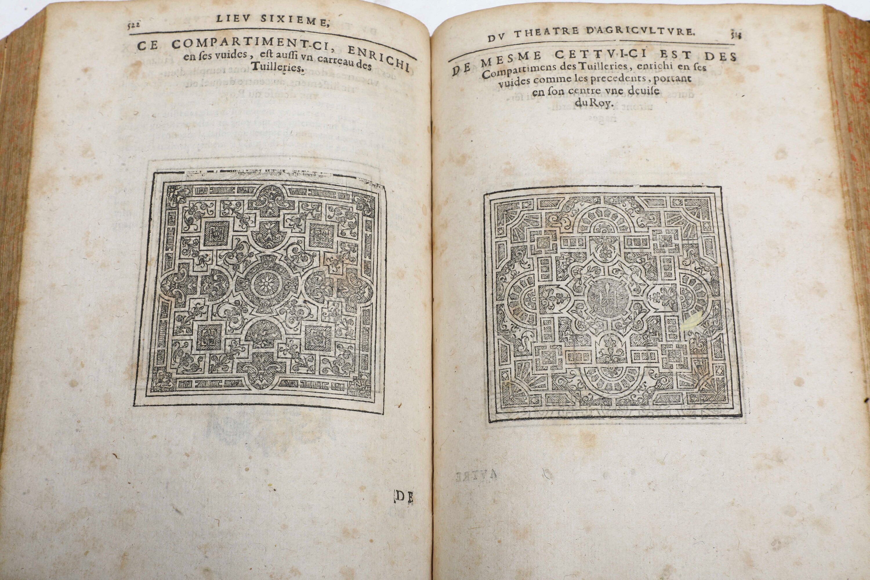 De Serres Du Pradel Olivier (1539-1619) le Theatre D'agriculture Et Menage Des Champs...a Geneva,...