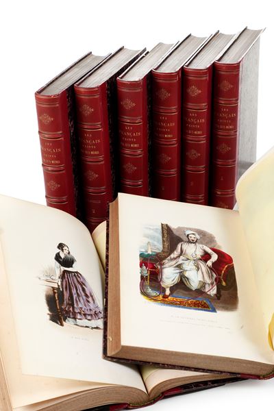 Aa.vv. Les Francais Peints Par eux-Mémes...paris, L. Curmer, 1841