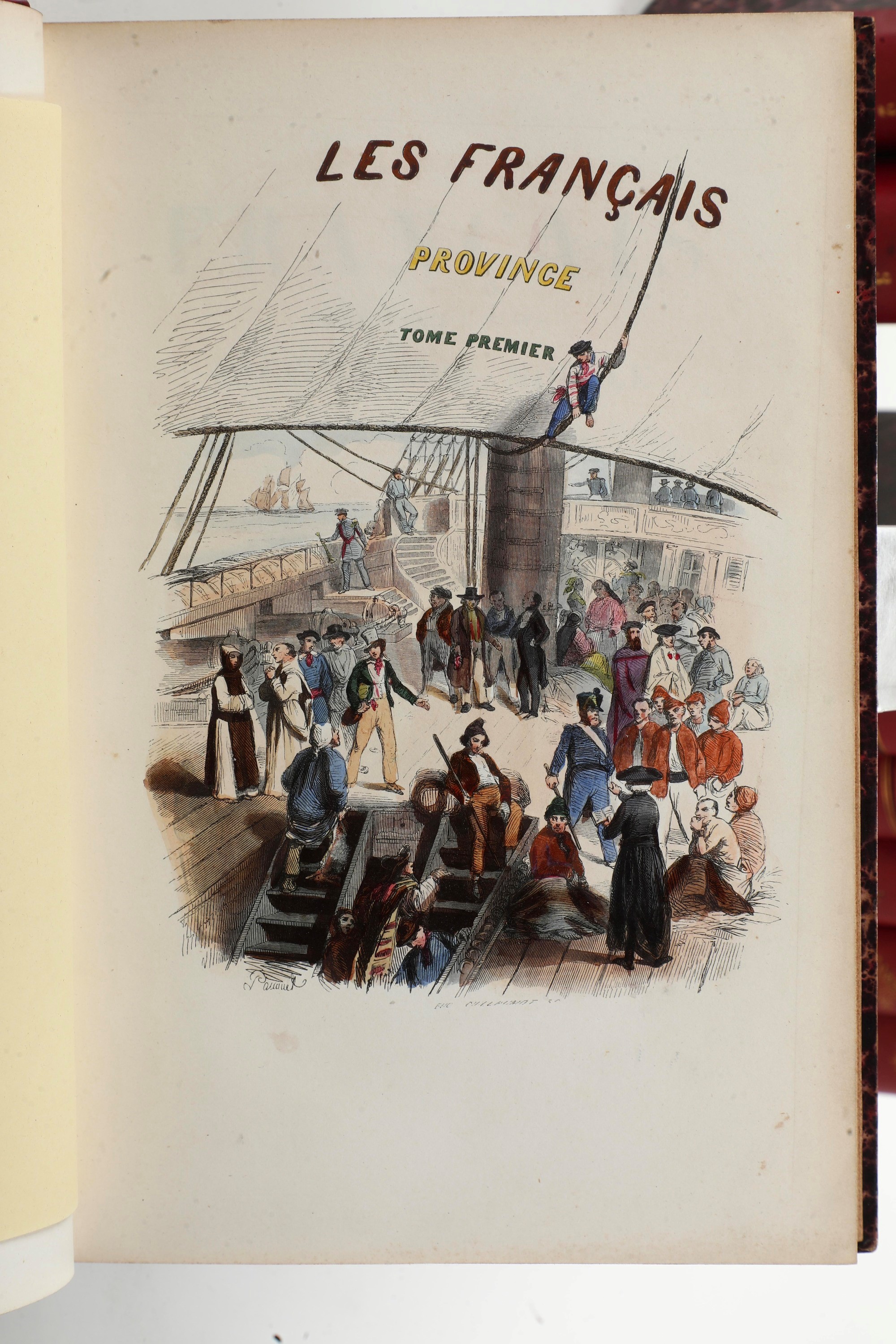 Aa.vv. Les Francais Peints Par eux-Mémes...paris, L. Curmer, 1841