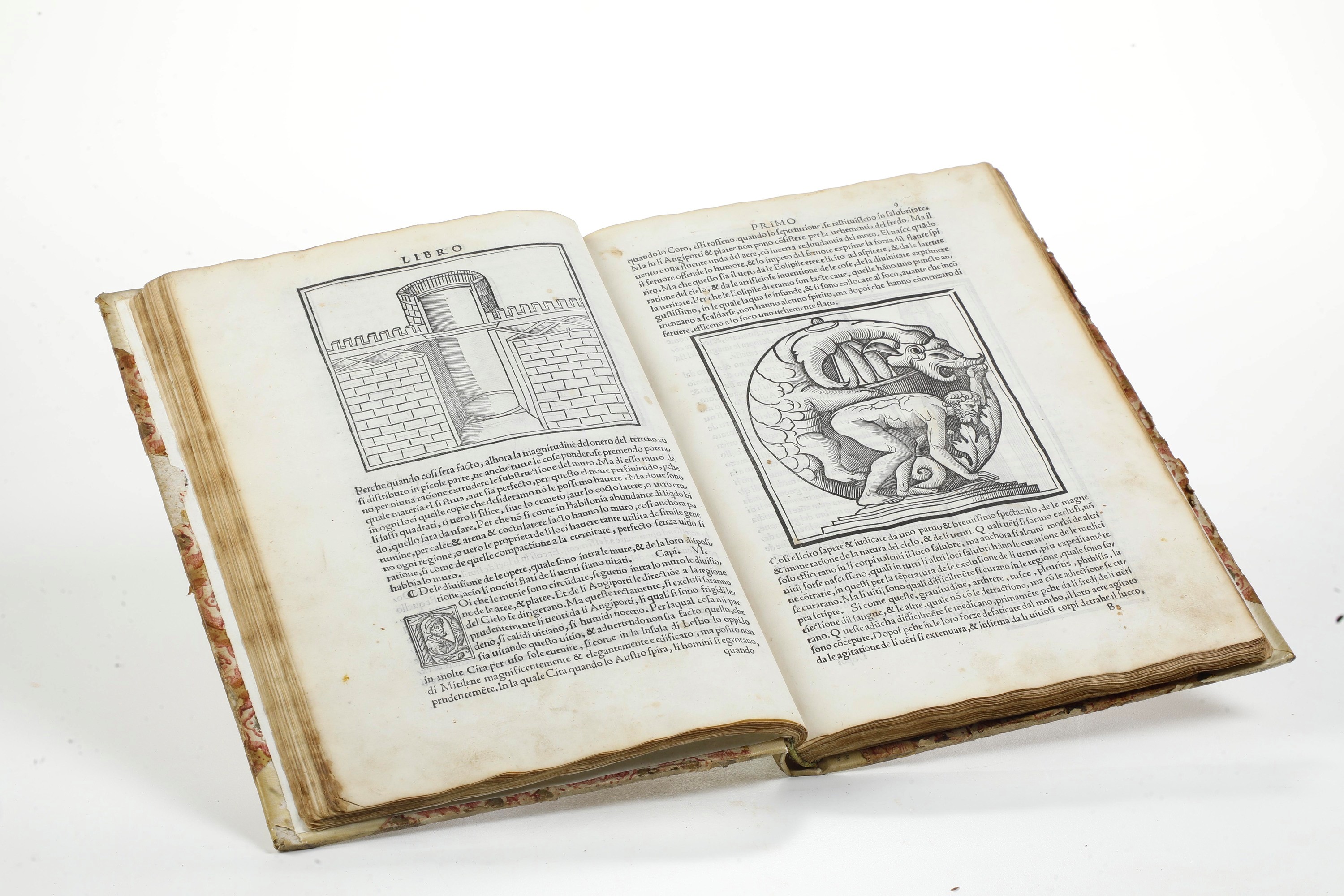 Vitruvio Marco Pollione (80 a.C. Ca. - 15 a.C. Ca.) De Architectura Traducto di Latino in Vulgare...