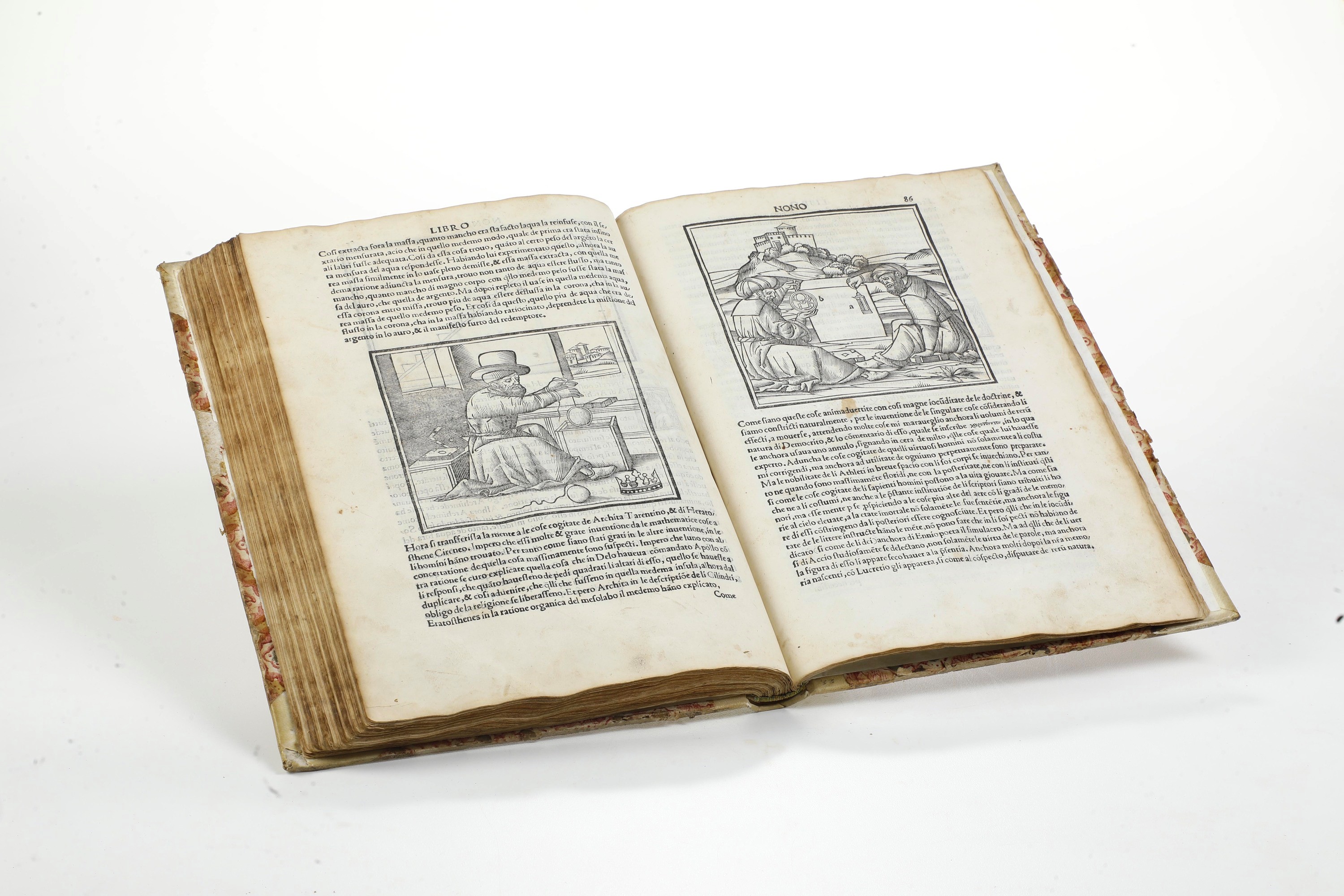 Vitruvio Marco Pollione (80 a.C. Ca. - 15 a.C. Ca.) De Architectura Traducto di Latino in Vulgare...