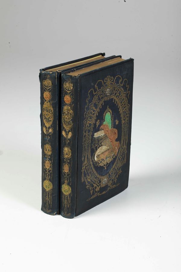 Méry Joseph (1797-1866) - Gavarni Paul (1804-1866) Perles et parures. Les Joyaux../Les Parures Paris, G. de Gonet, s.d.