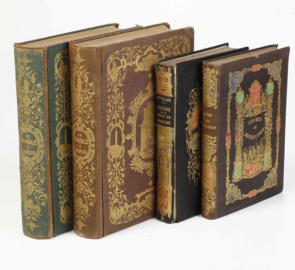 Gavarni Paul (1804-1866) Le Diable a Paris Paris, par J. Hetzel, 1846