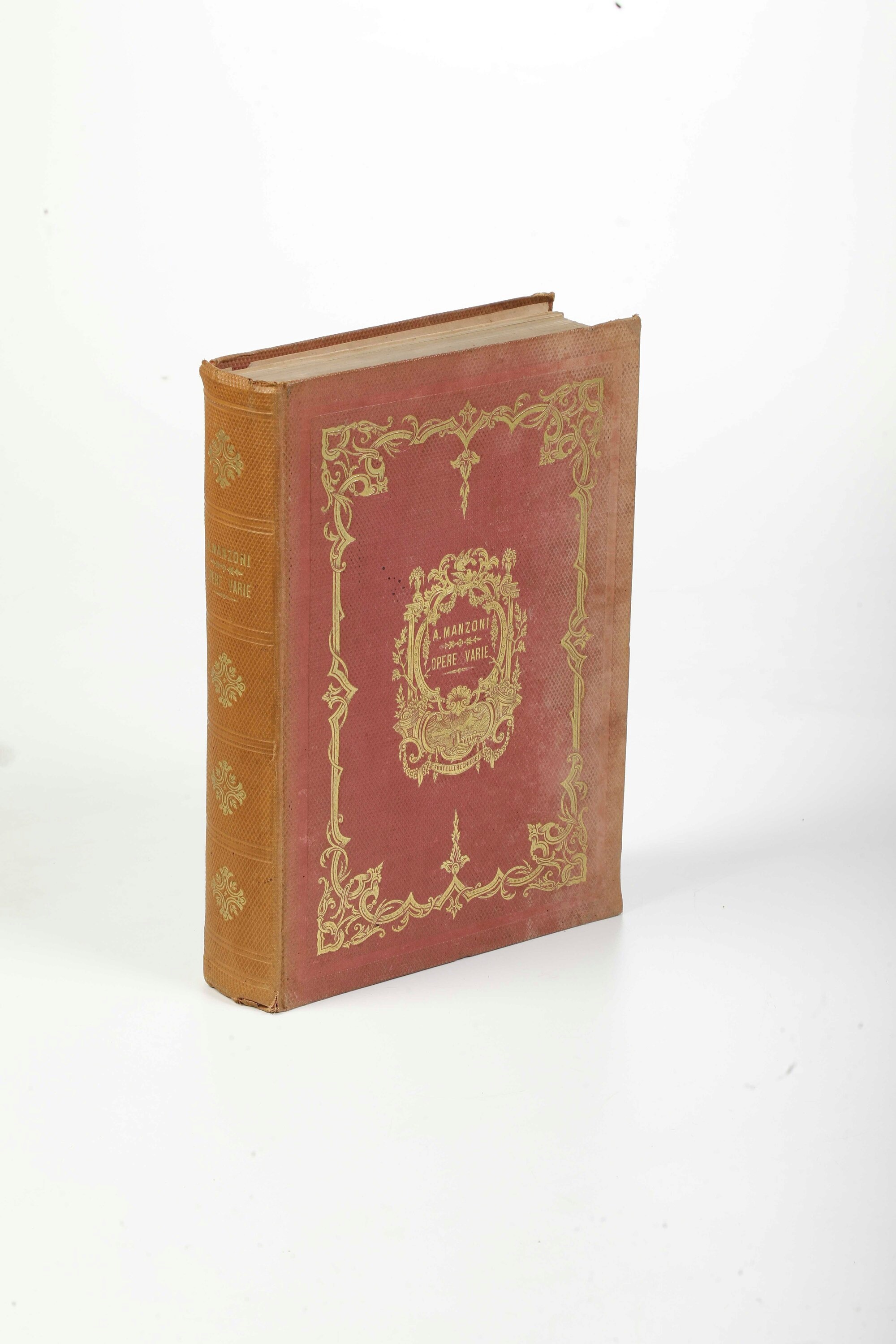 Manzoni, Alessandro, Opere varie, Milano 1845, in-4° grande con illustrazioni