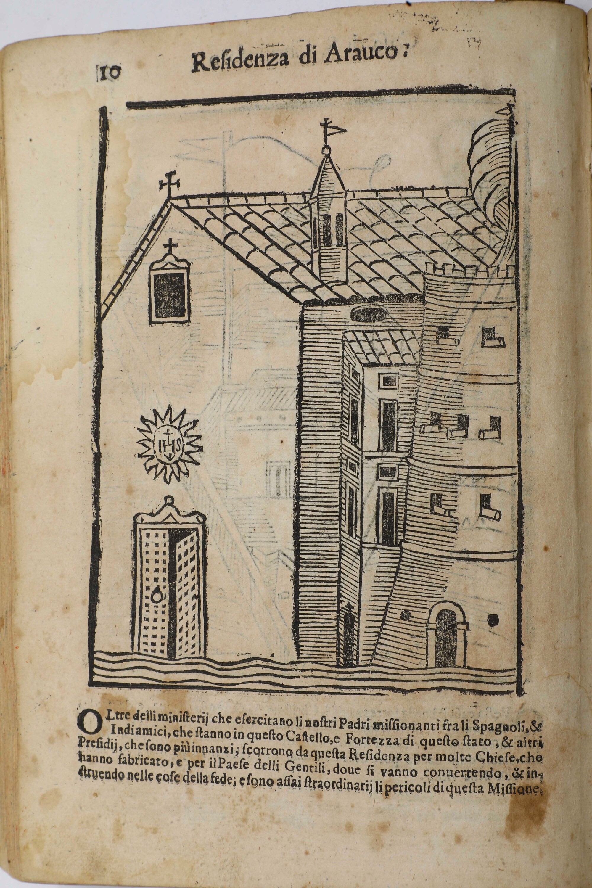 D'ovaglie Alonso (1603-1651) Historica Relatione del Regno del Cile..in Roma, Appresso Francesco ...