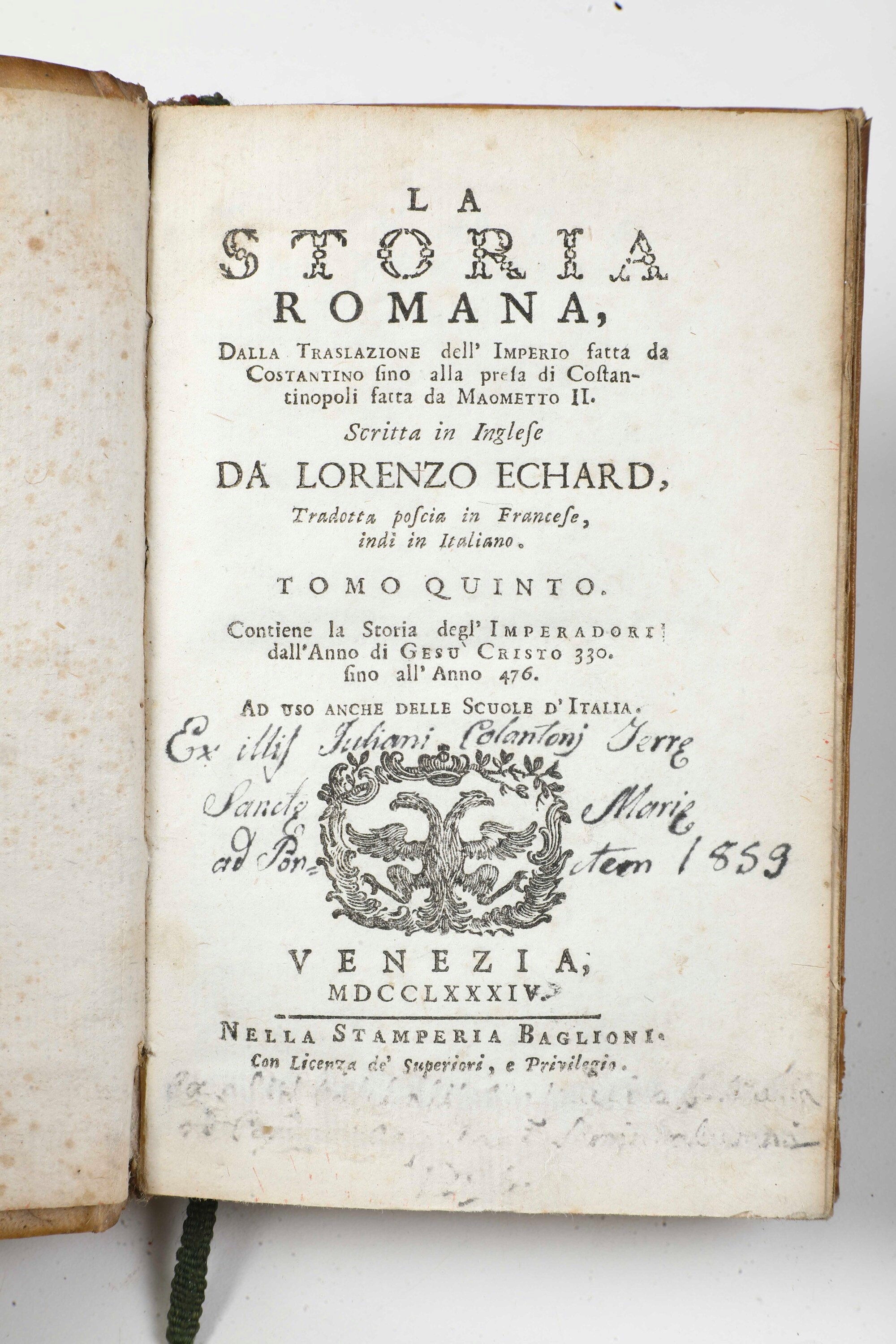 Catalogue Des Livres De la Bibliotheque De Feu M. le Duc De la Vallierea Paris, Chez Guillaume De...