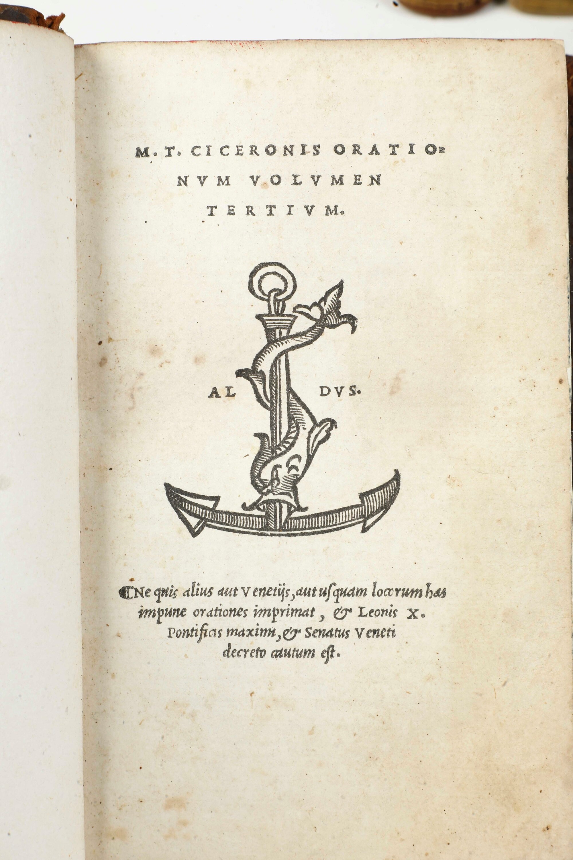 Cicerone Marco Tullio (106-43 a.C.) De Natura Deorum... De Divinatione... De Fato Etc.. Firenze, ...