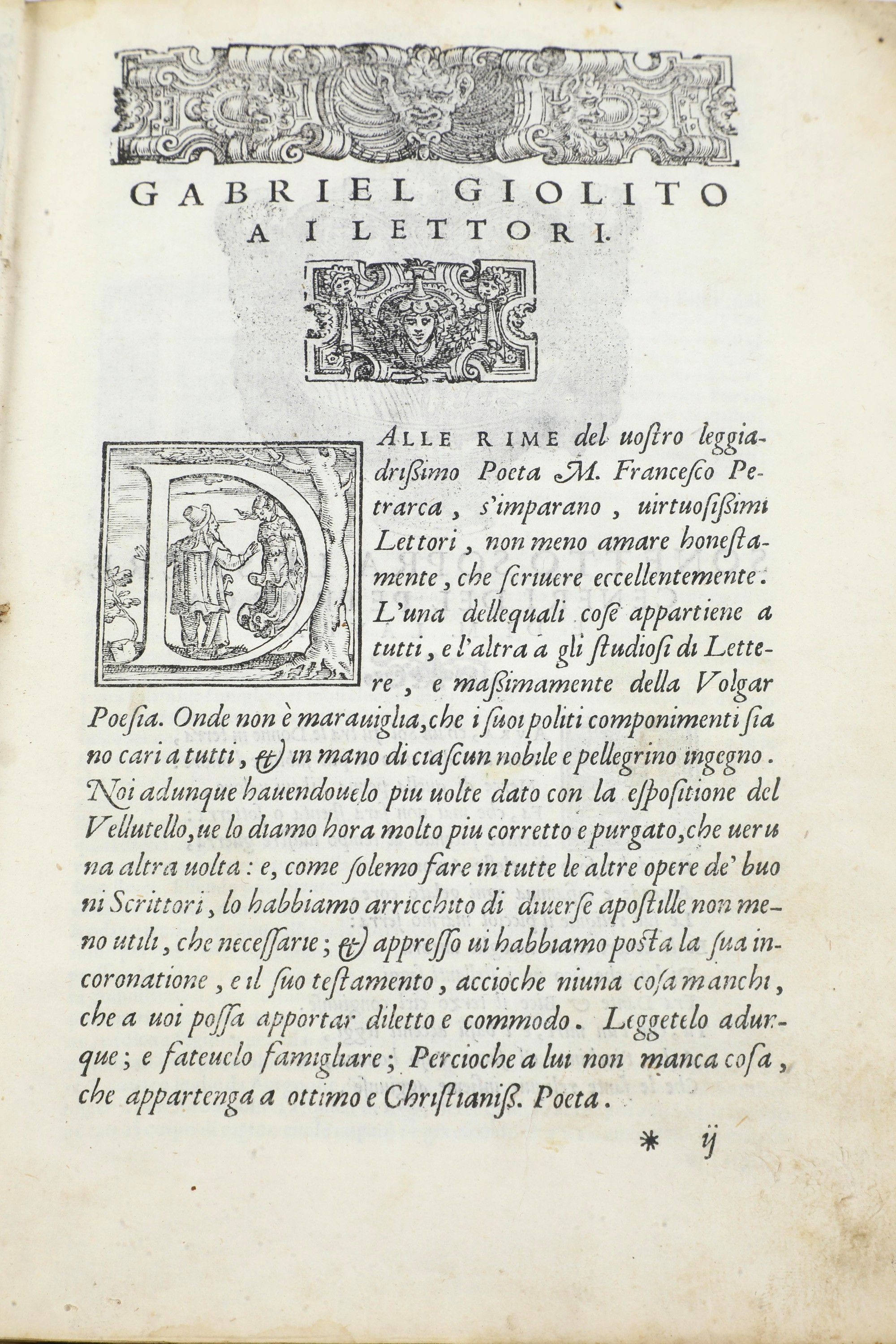 Petrarca Francesco (1304-1374) il Petrarca con L'esposizione di Alessandro Velluttelloin Venegia,...