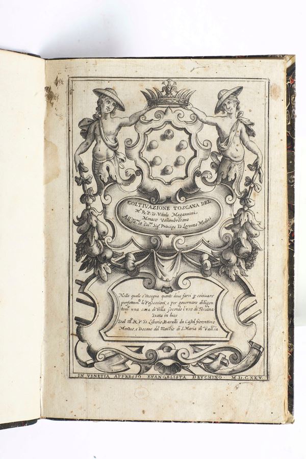 Magazzini Vitale Coltivazione toscana del .... Vitale Magazzini, Monaco, Vallombrosano Venezia, appresso De Uchino, 1625