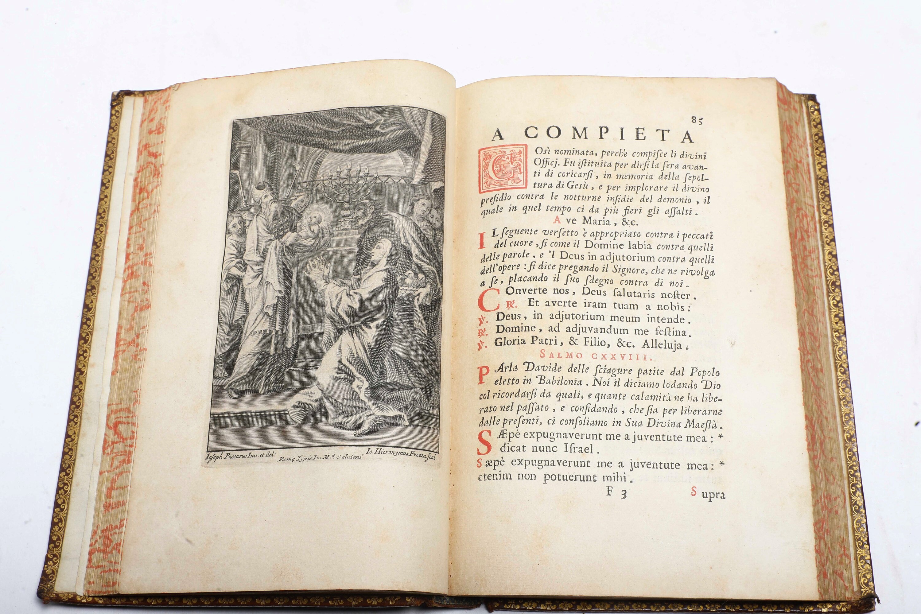 Officio della b.V. Maria per Tutti i Tempi Dell'anno..in Roma, Appresso Gioacchino, e Gio: Giusep...