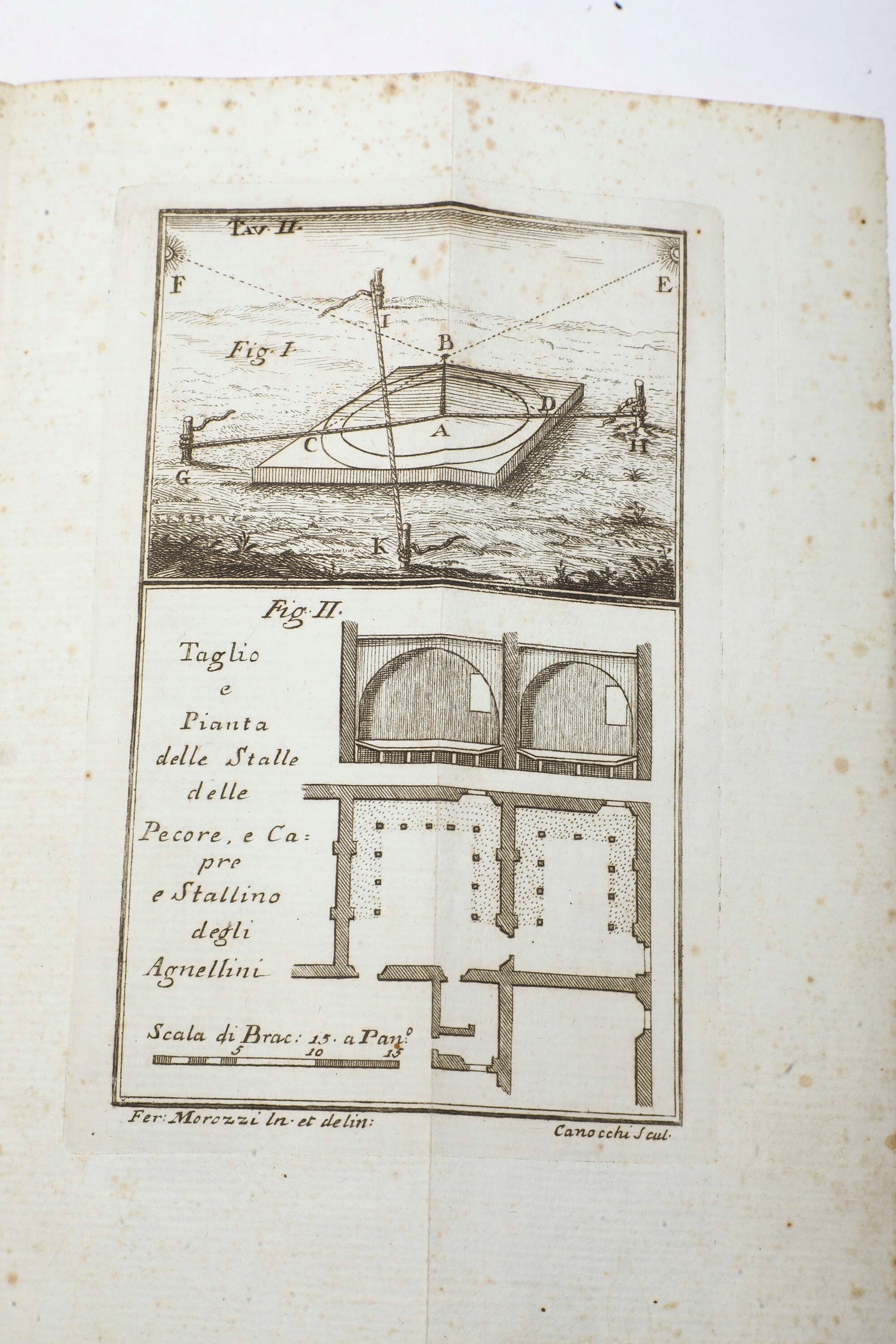 Morozzi Ferdinando (1723-1785) delle Case De' Contadini Trattato Architettonico..in Firenze, nell...