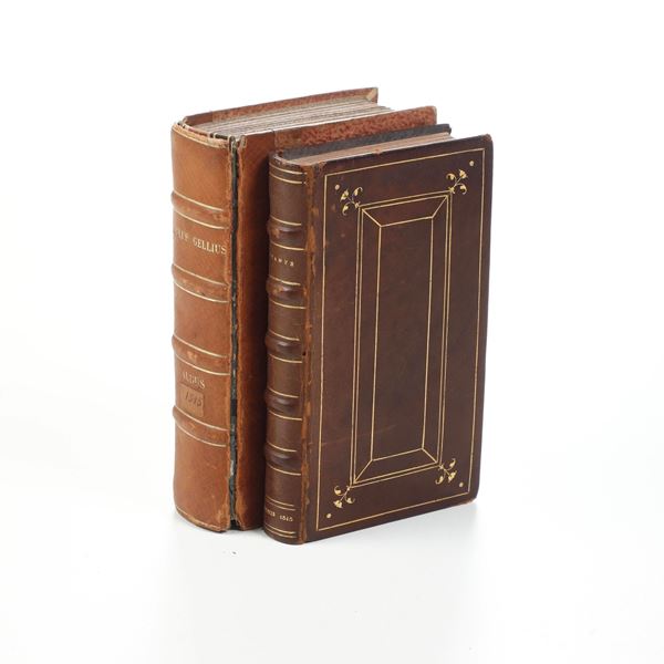 Lucanus Marcus Anneus (39 d.C.-65 d.C.) / Gellius Aulus (125 d.C. circa - 180 d.C. circa) Civilis belli... Venezia, Aldo 1515/ Noctium Atticarum, libri XXI,  Venezia Aldo 1515