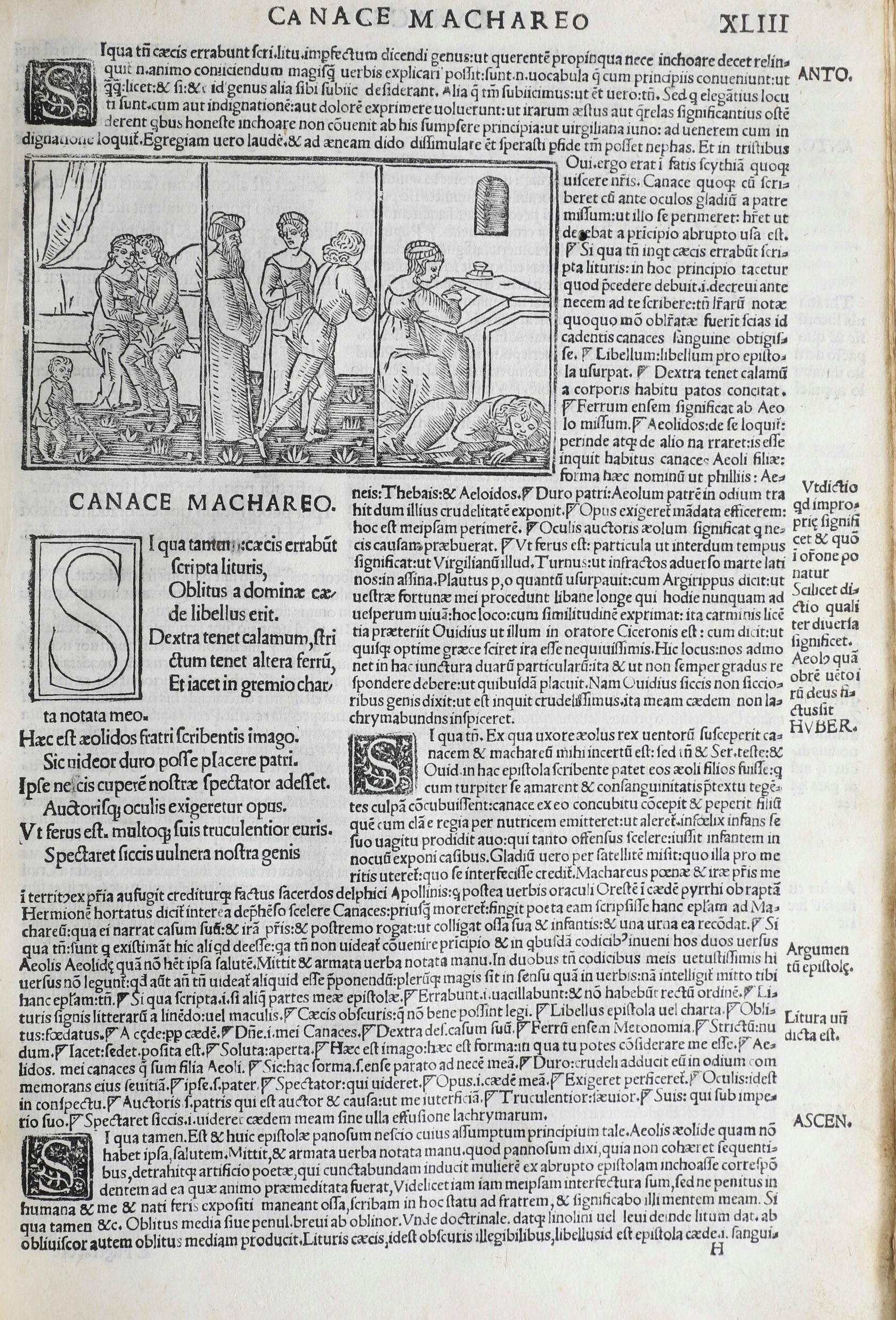 Naso Publius Ovidius (43 a.C. - 17 D.C.) Epistolae Heroides..venetiis, Ioannis Tacuini De Tridino...