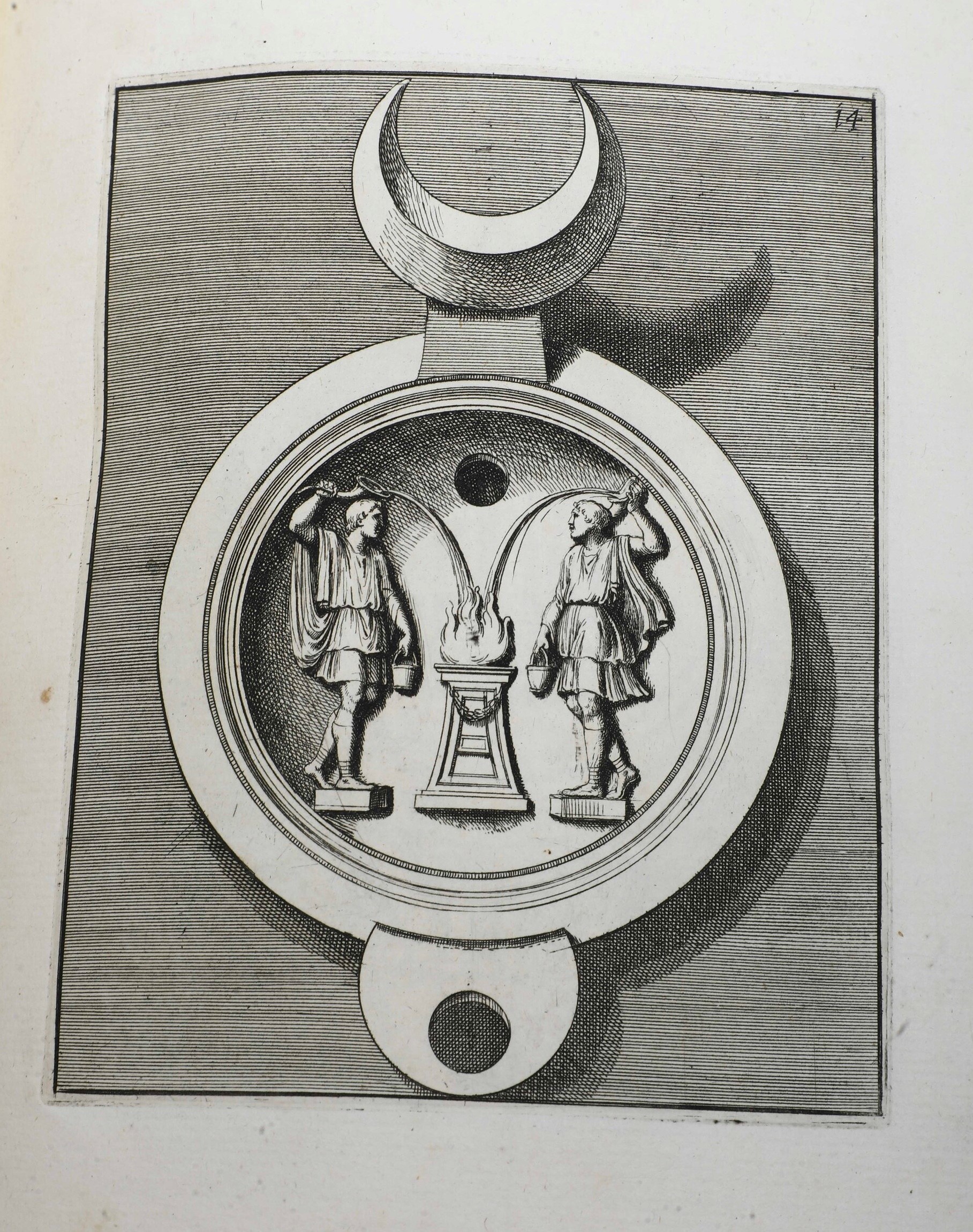 Santi Bartoli Pietro (1635-1700) le Antiche Lucerne Sepolcrali Figuratein Roma, nella Stamperia d...