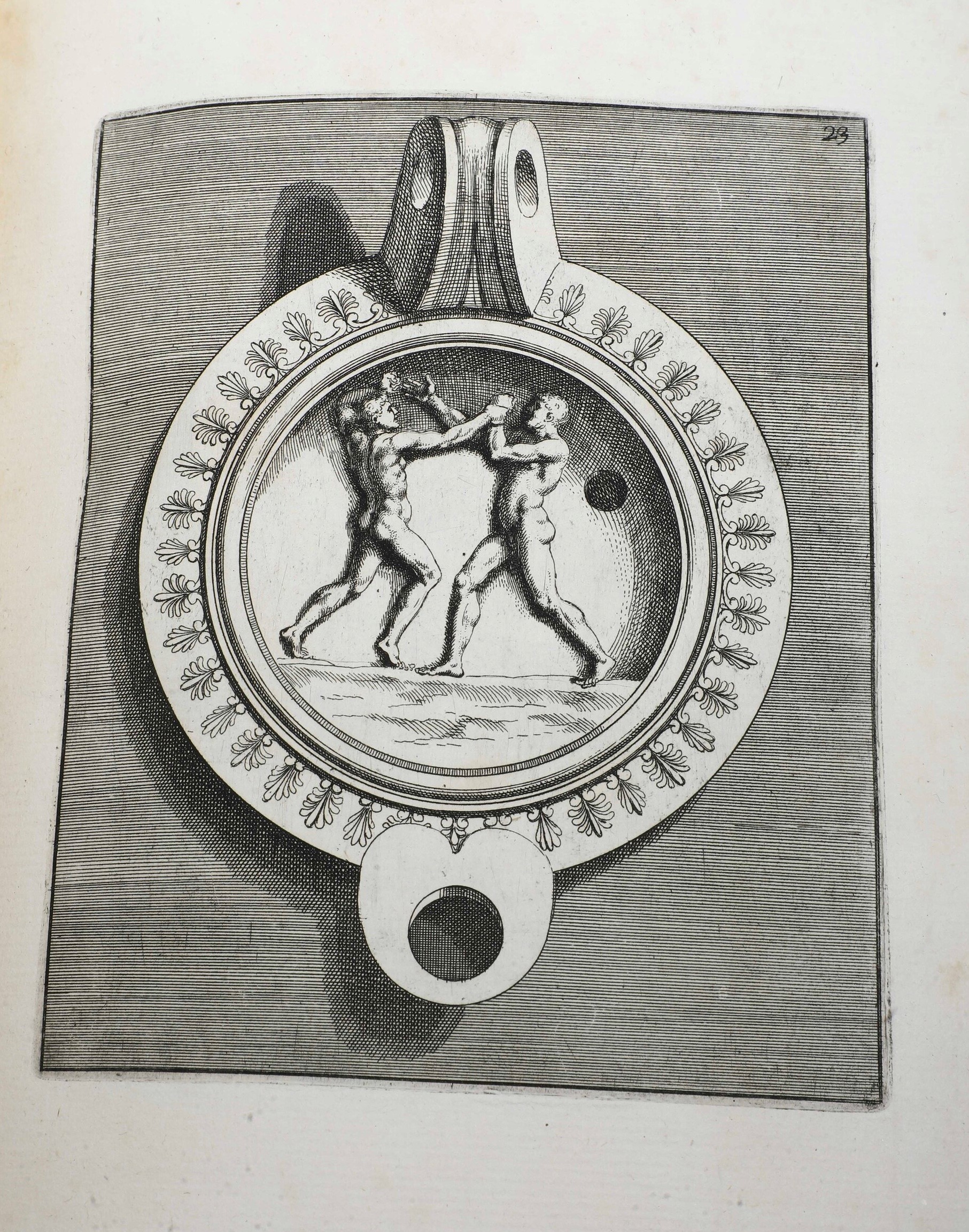 Santi Bartoli Pietro (1635-1700) le Antiche Lucerne Sepolcrali Figuratein Roma, nella Stamperia d...