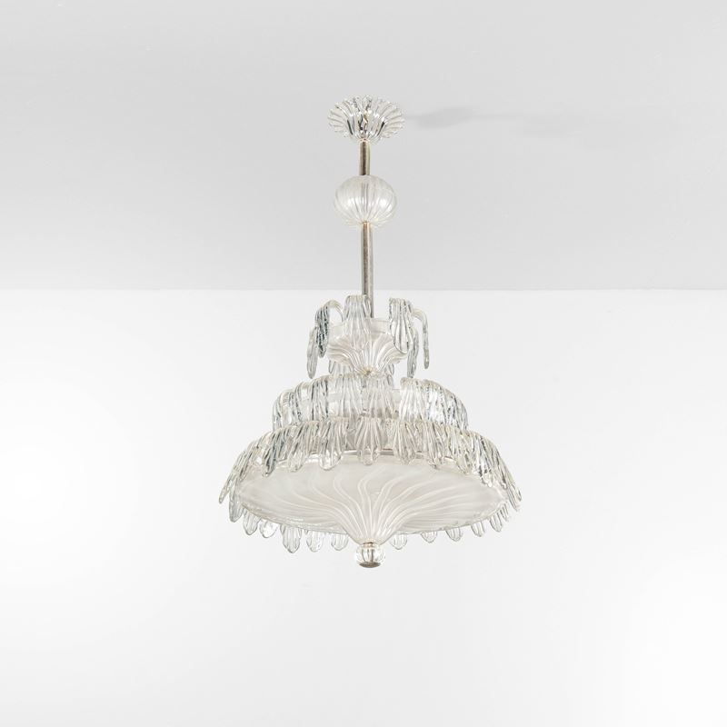 Seguso : Lampada a sospensione.  - Auction Design - Cambi Casa d'Aste